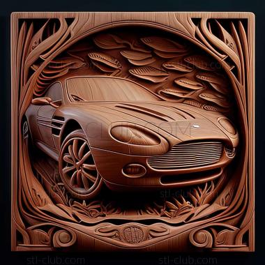 3D мадэль Aston Martin DB7 (STL)